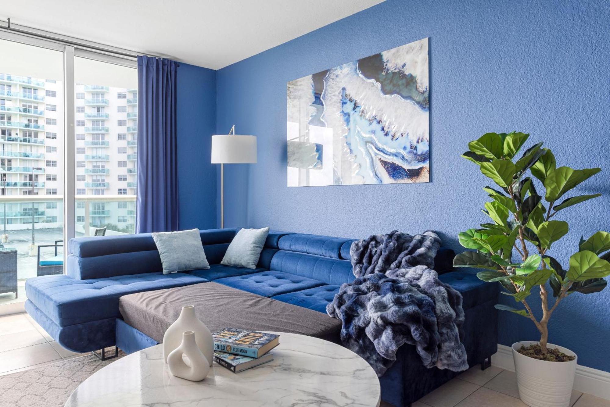 Modern 1 Bdr Oceanview With Direct Beach Access! Hollywood Eksteriør billede