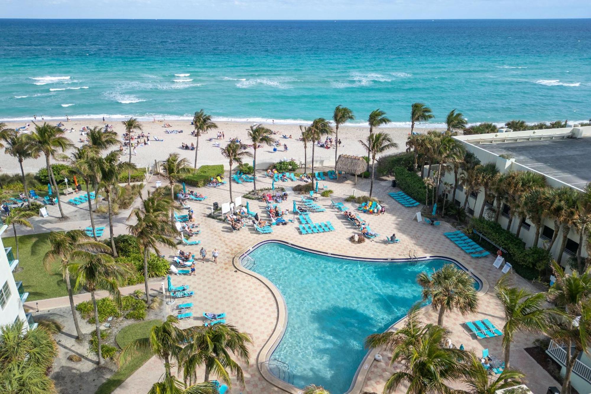 Modern 1 Bdr Oceanview With Direct Beach Access! Hollywood Eksteriør billede