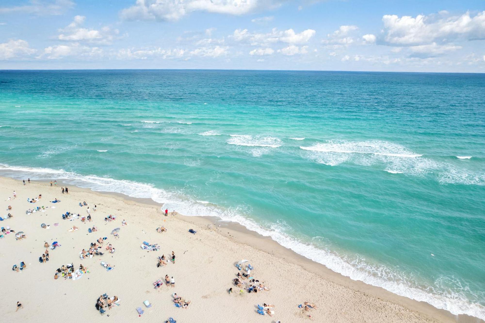 Modern 1 Bdr Oceanview With Direct Beach Access! Hollywood Eksteriør billede